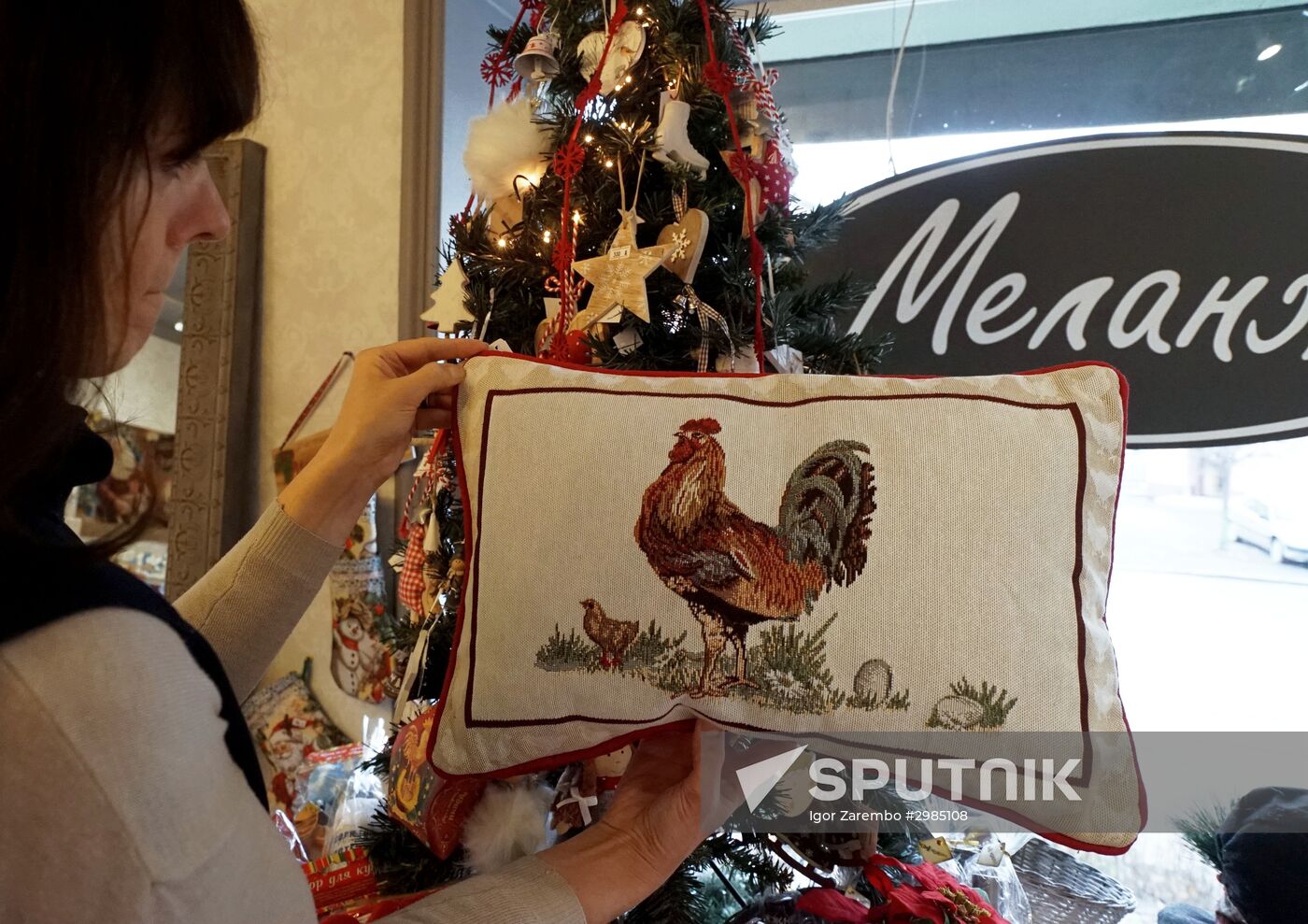 New Year gifts and decorations sold in Kaliningrad