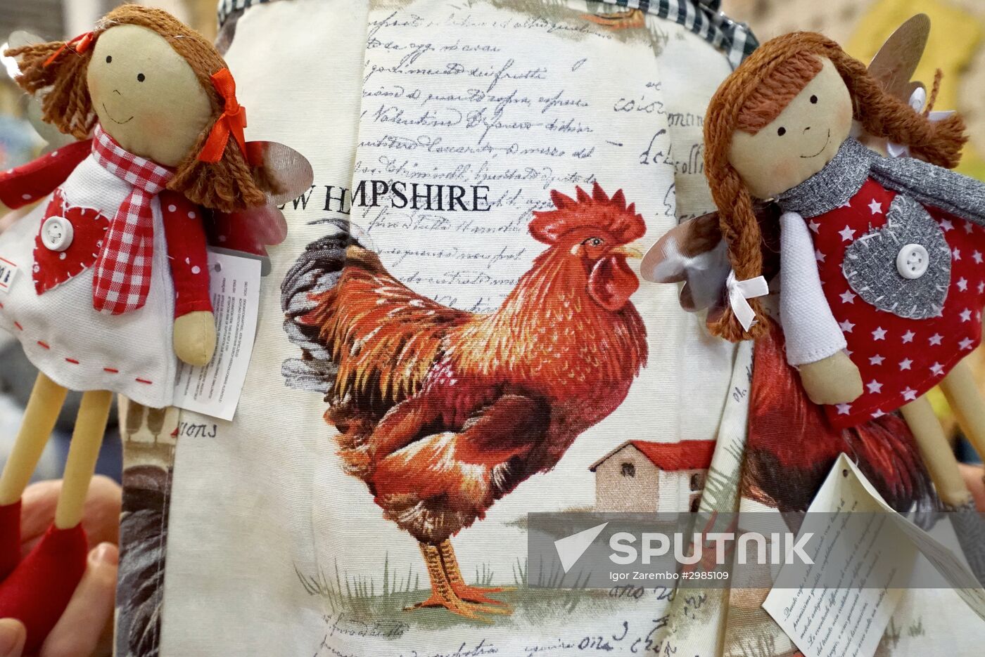 New Year gifts and decorations sold in Kaliningrad