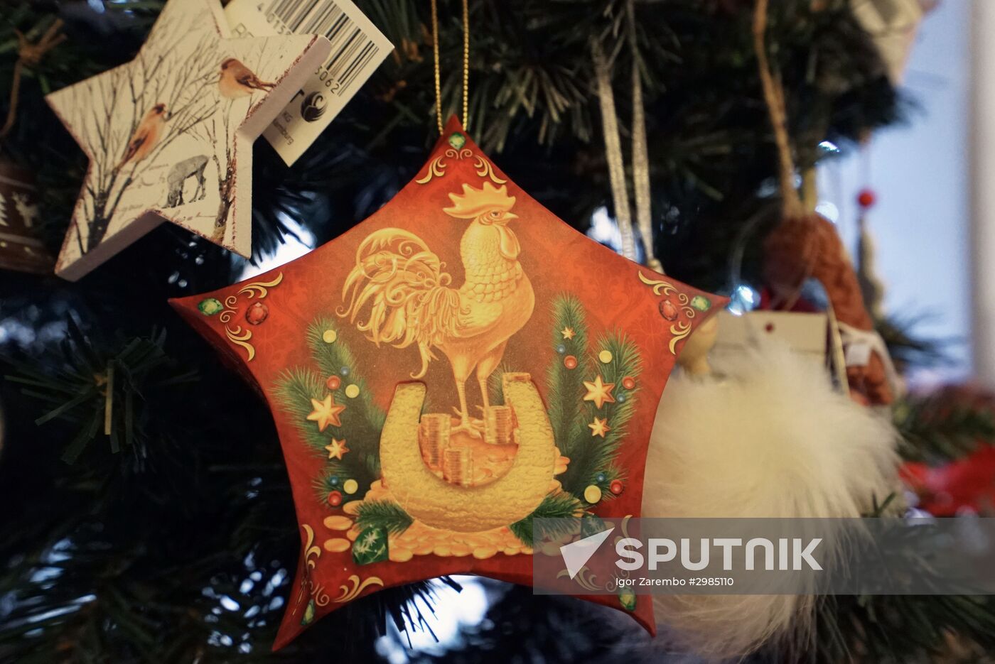 New Year gifts and decorations sold in Kaliningrad