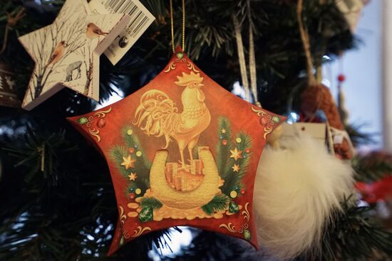 New Year gifts and decorations sold in Kaliningrad