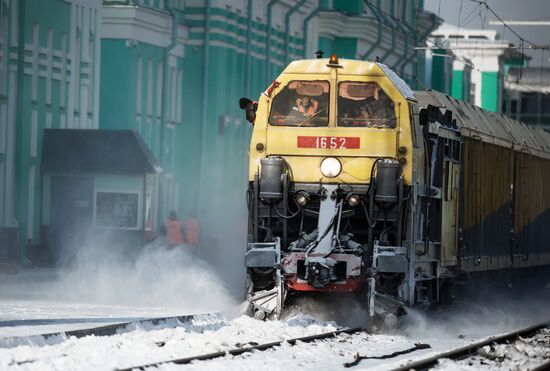 West Siberian Railway. Trans-Siberian Railway turns 100