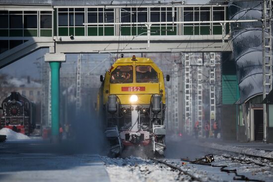 West Siberian Railway. Trans-Siberian Railway turns 100