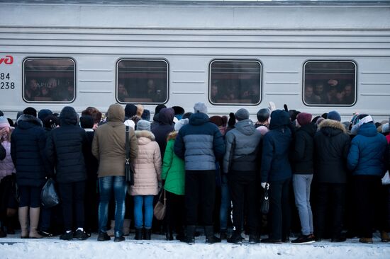 West Siberian Railway. Trans-Siberian Railway turns 100