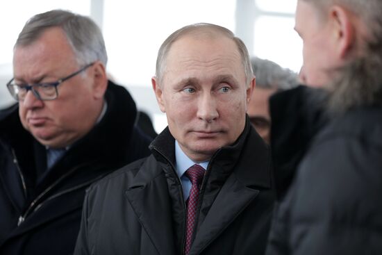 President Vladimir Putin's trip to St. Petersburg