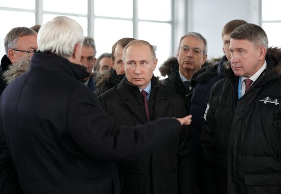 President Vladimir Putin's trip to St. Petersburg