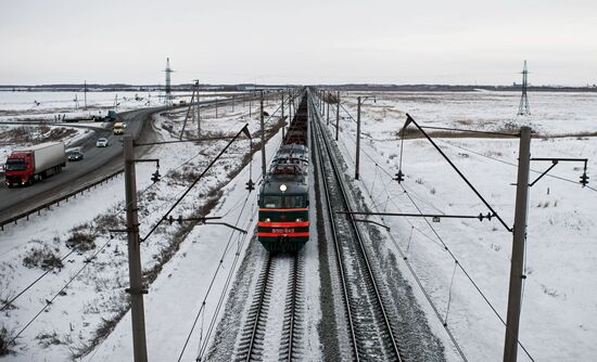 West Siberian Railway. Trans-Siberian Railway turns 100