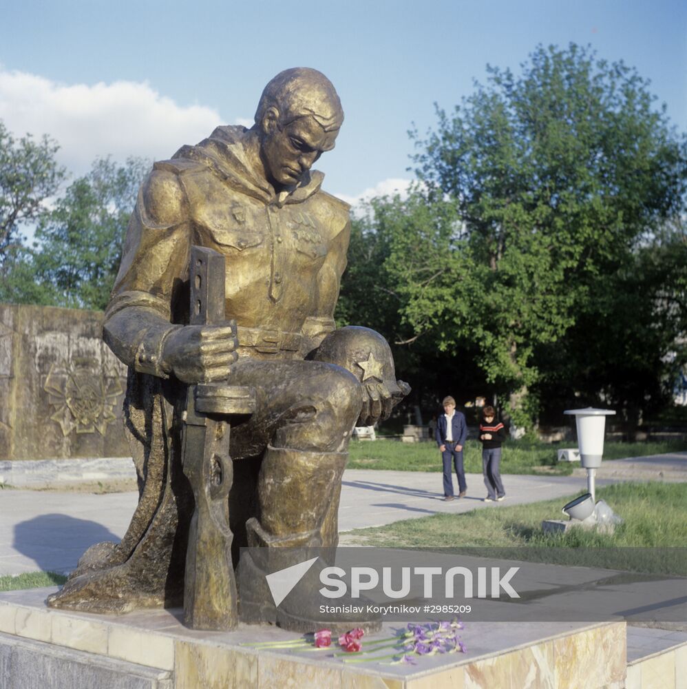 Combat and Labor Glory Memorial in Turkmenistan