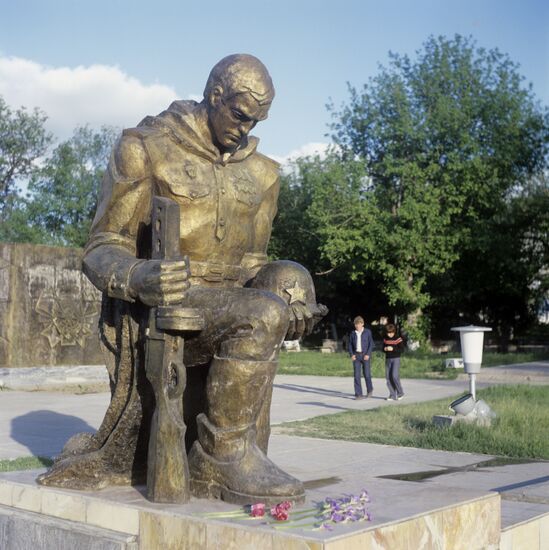 Combat and Labor Glory Memorial in Turkmenistan