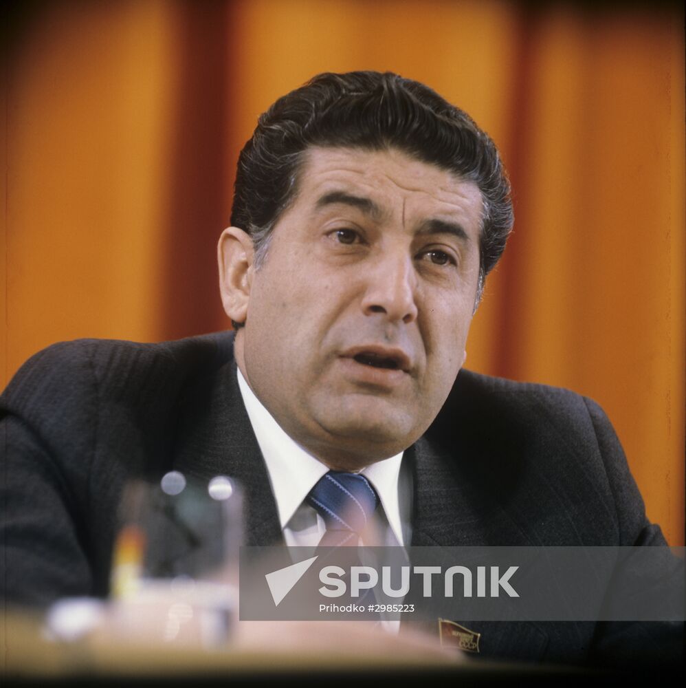 Karen Demirchyan, first secretary of the Armenian Communist Party