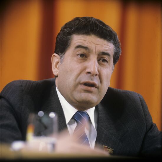 Karen Demirchyan, first secretary of the Armenian Communist Party