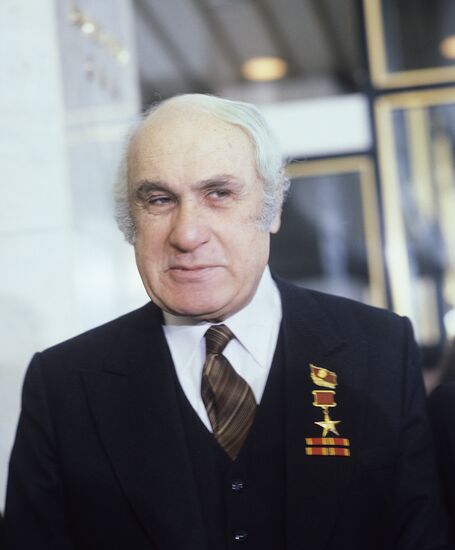 Chairman of Presidium of Supreme Soviet of Georgian SSR Irakli Abashidze