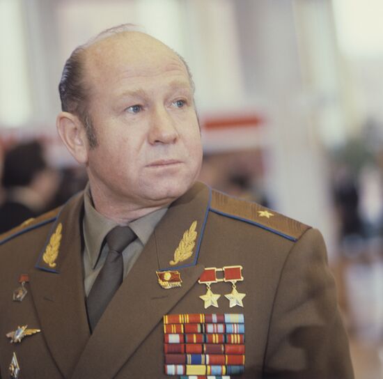 Pilot-cosmonaut of the USSR Alexei Leonov