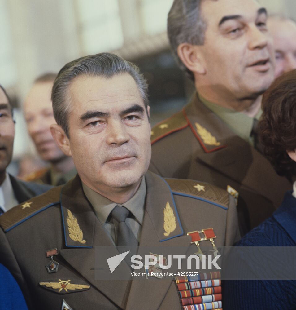 Pilot-cosmonaut of the USSR Andriyan Nikolayev