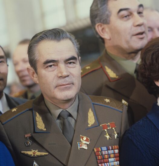 Pilot-cosmonaut of the USSR Andriyan Nikolayev