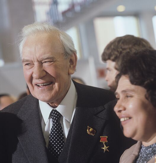 People's Artist of USSR Mikhail Tsaryov