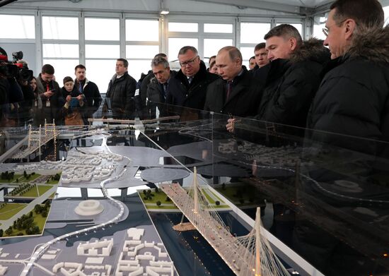 President Vladimir Putin's trip to St. Petersburg