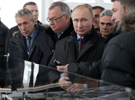 President Vladimir Putin's trip to St. Petersburg