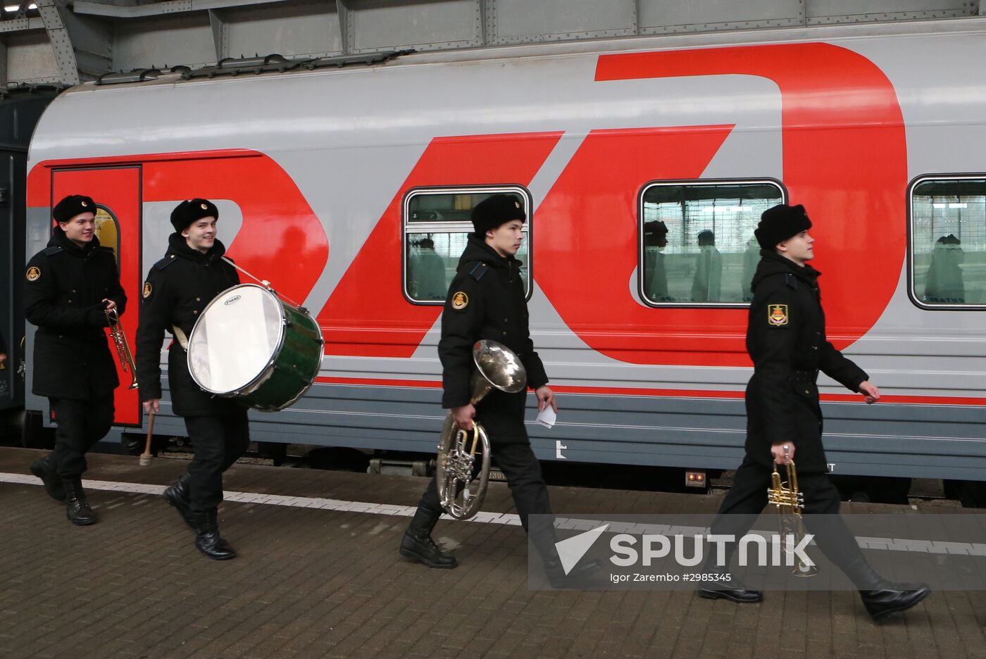 Yantar deluxe train's 55th anniversary celebrated in Kaliningrad