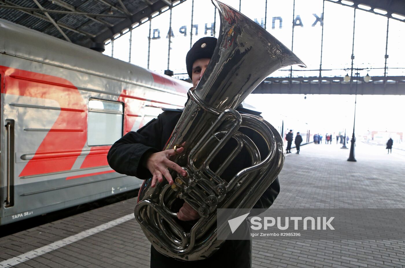 Yantar deluxe train's 55th anniversary celebrated in Kaliningrad