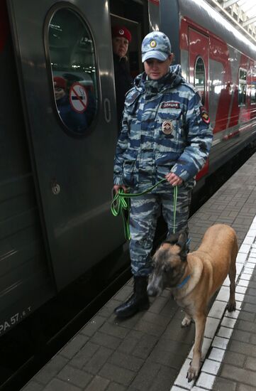 Yantar deluxe train's 55th anniversary celebrated in Kaliningrad