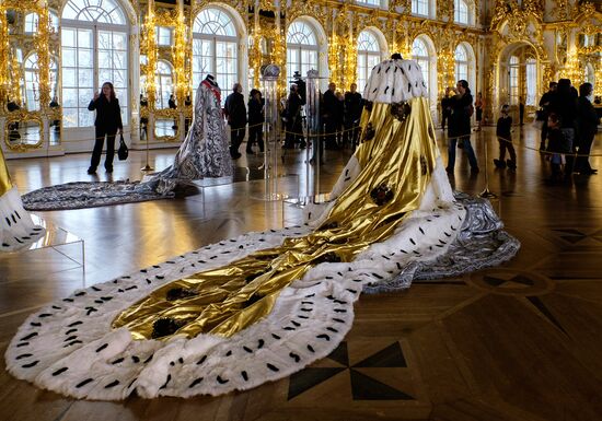 Opening exhibition of costumes for film "Matilda" in Tsarskoye Selo