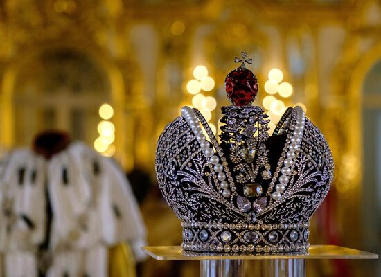 Opening exhibition of costumes for film "Matilda" in Tsarskoye Selo