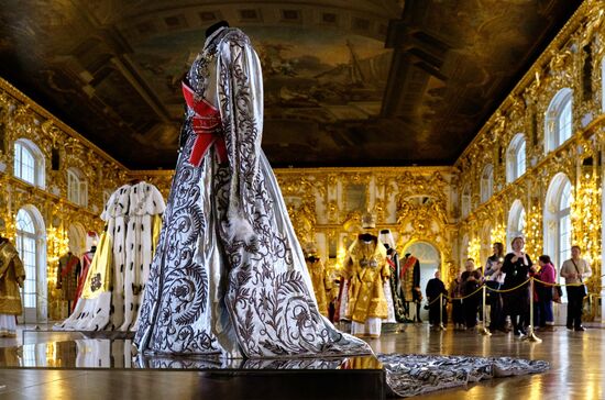 Opening exhibition of costumes for film "Matilda" in Tsarskoye Selo