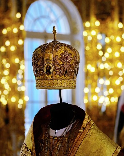 Opening exhibition of costumes for film "Matilda" in Tsarskoye Selo