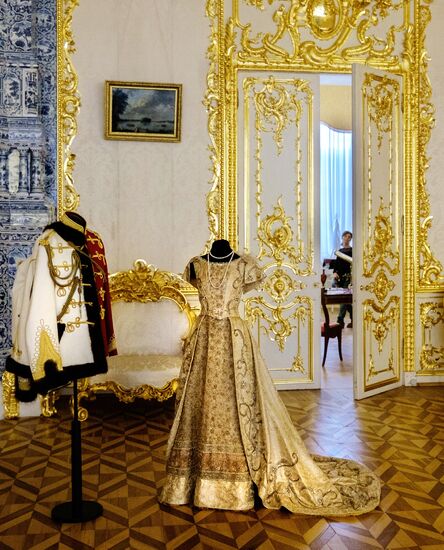 Opening exhibition of costumes for film "Matilda" in Tsarskoye Selo