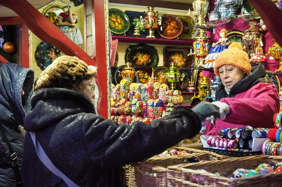 Moscow on New Year's eve