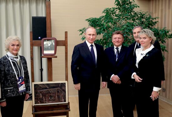 President Vladimir Putin's trip to St. Petersburg