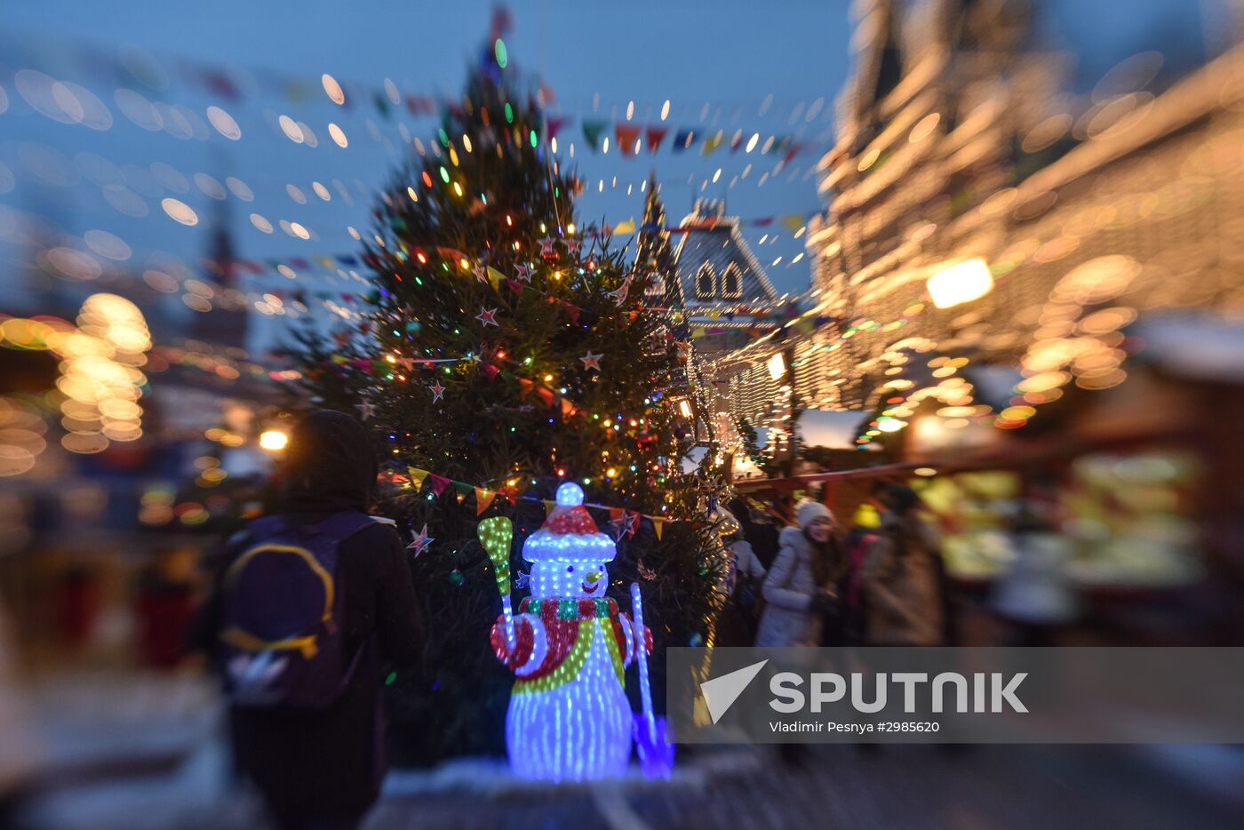 Moscow ahead of the New Year