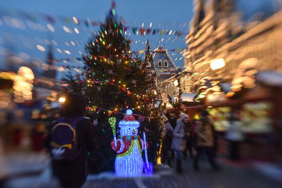 Moscow ahead of the New Year