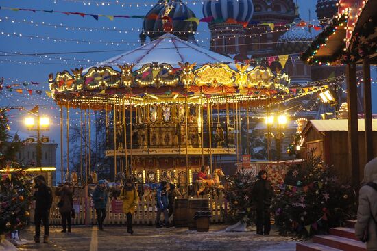 Moscow ahead of the New Year