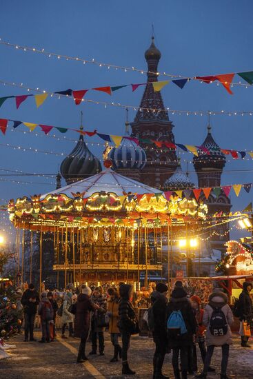 Moscow ahead of the New Year