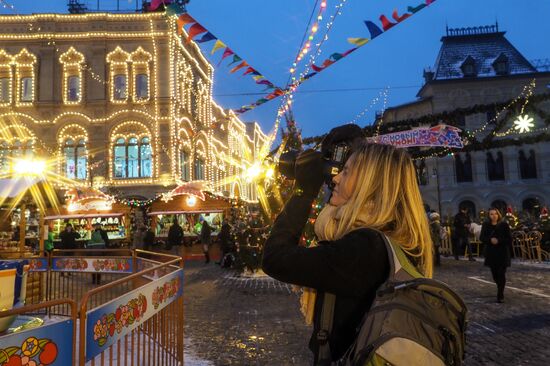 Moscow ahead of the New Year