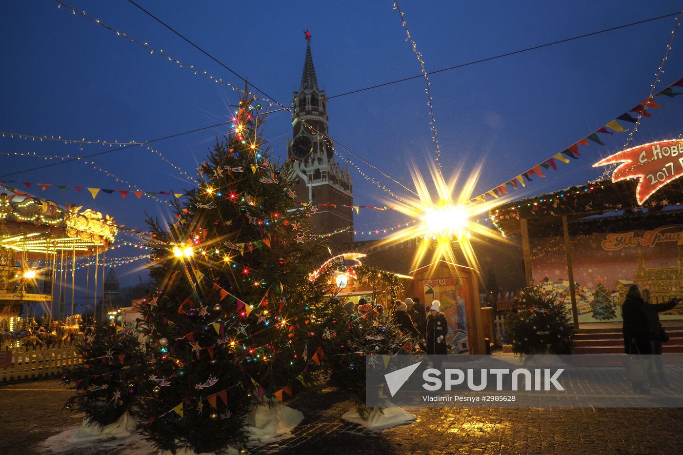 Moscow ahead of the New Year