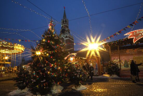 Moscow ahead of the New Year