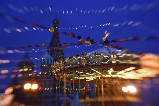 Moscow ahead of the New Year