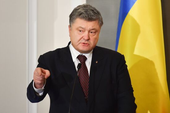 Ukrainian President Pyotr Poroshenko's visit to Poland