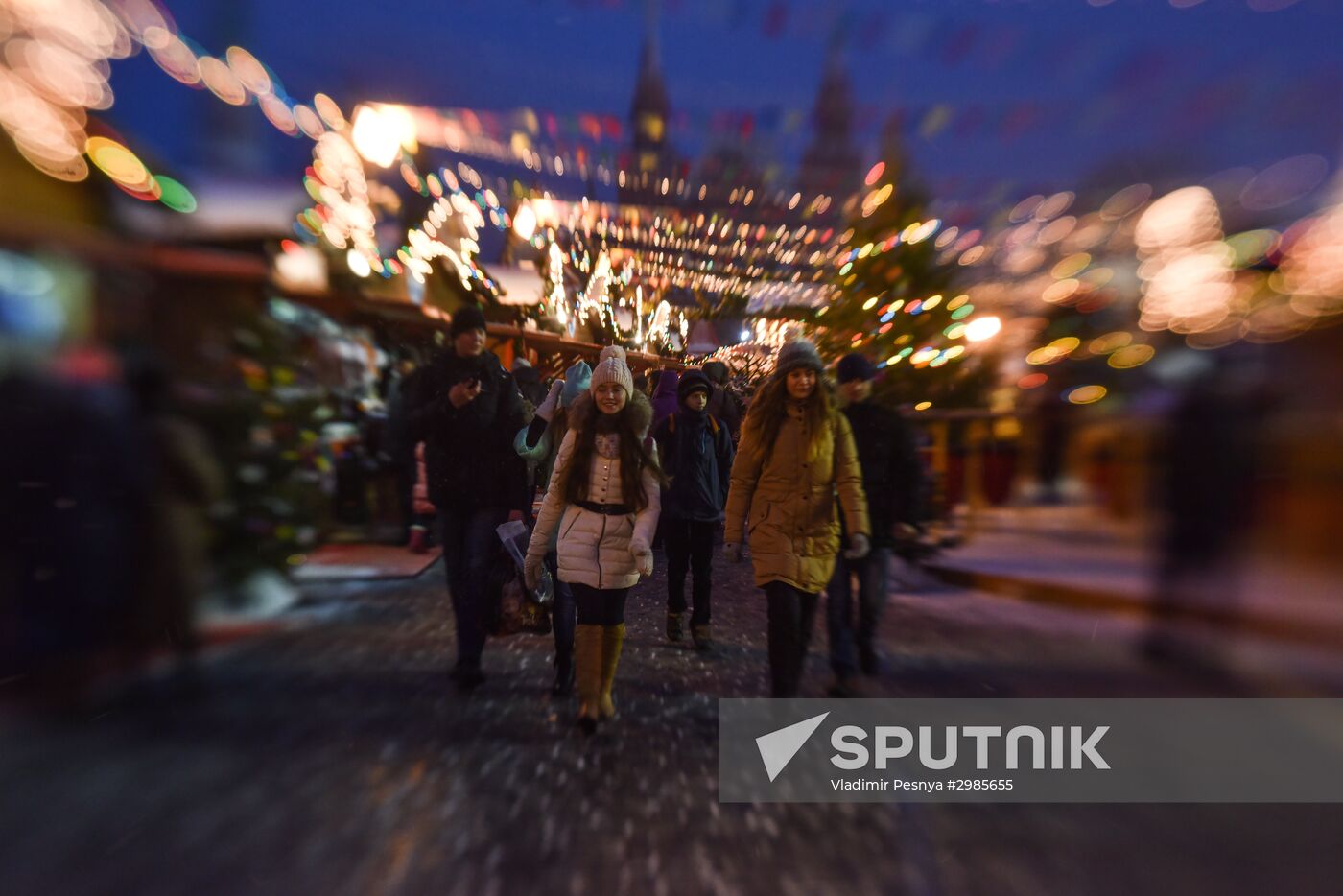 Moscow ahead of the New Year