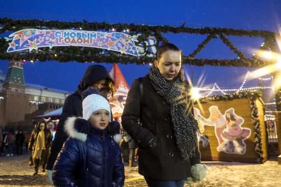 Moscow ahead of the New Year