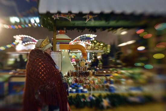 Moscow on New Year's eve