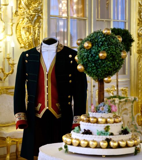 Opening exhibition of costumes for film "Matilda" in Tsarskoye Selo