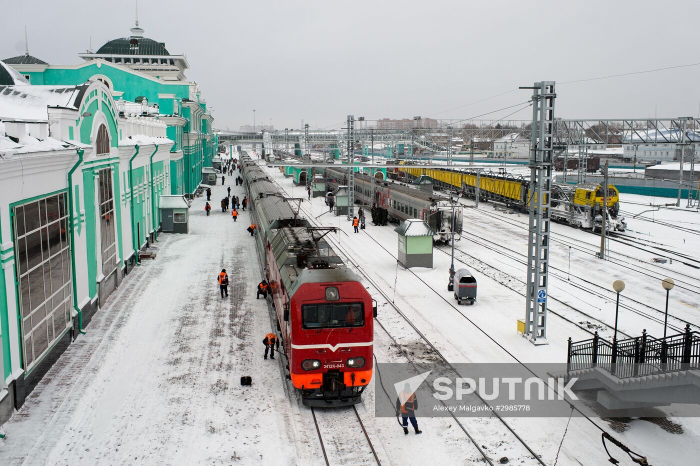 West Siberian Railway. Trans-Siberian Railway turns 100