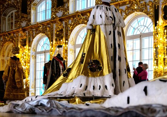 Opening exhibition of costumes for film "Matilda" in Tsarskoye Selo