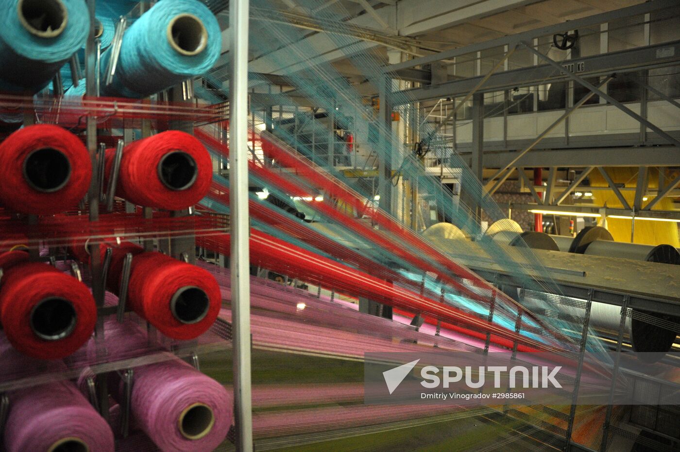 SAG carpet plant in Samarkand