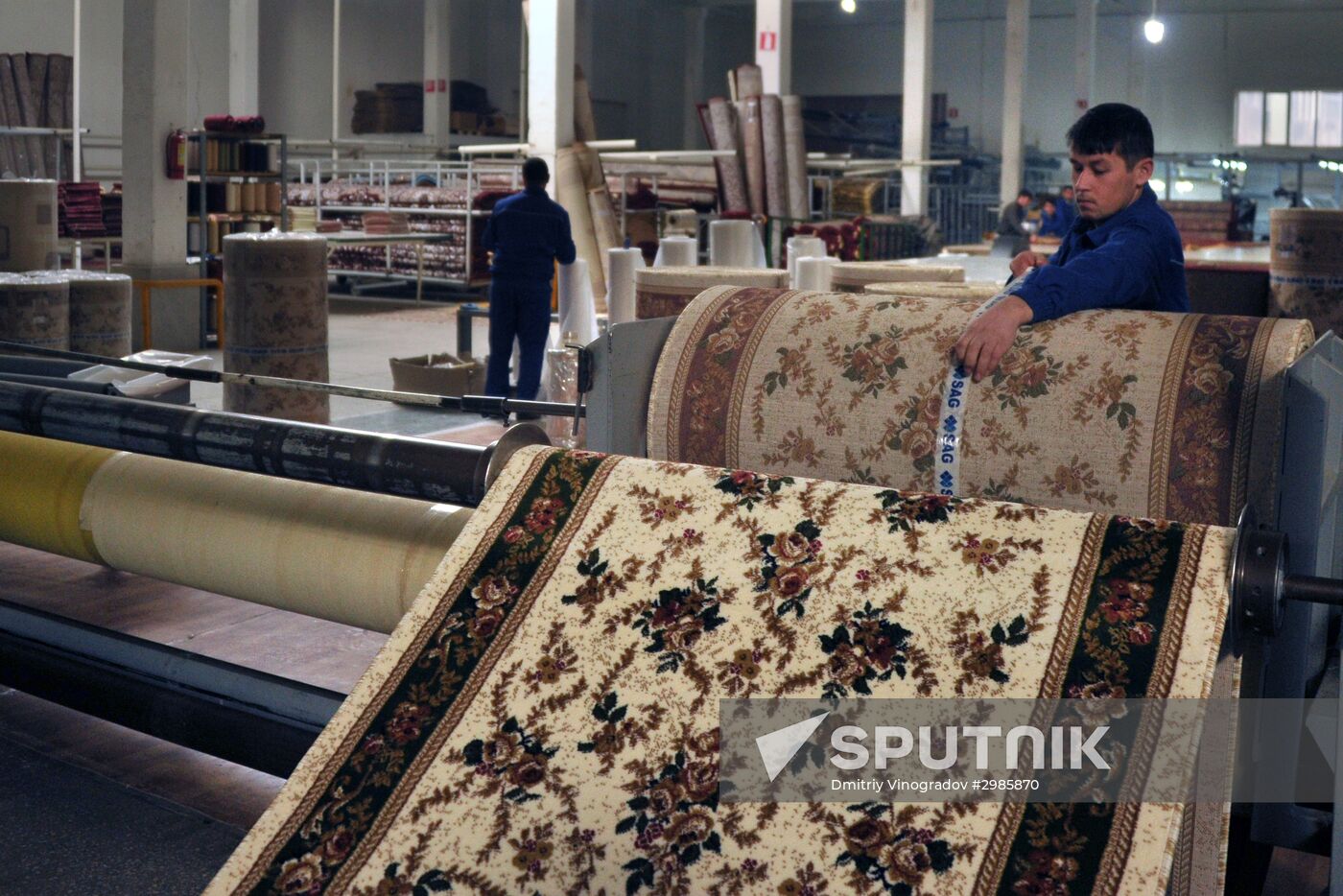 SAG carpet plant in Samarkand