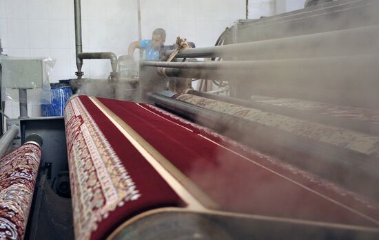 SAG carpet plant in Samarkand