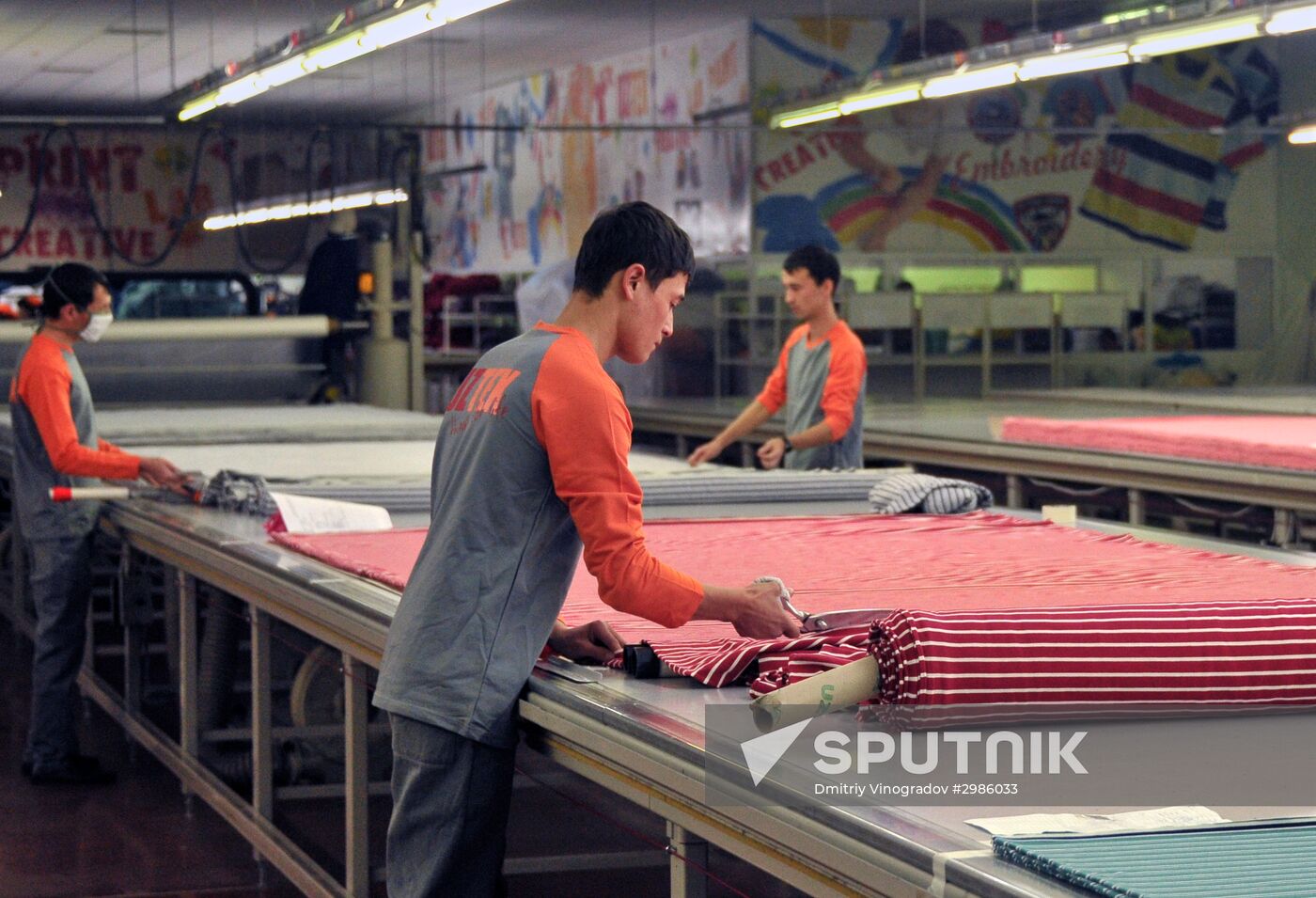 Textile factories Uztex Chirchik and Eurotex Global in Uzbekistan